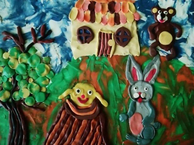 Перегляд творчих робіт учнів 4-А класу театрального відділу з предмету "виготовлення ляльки"