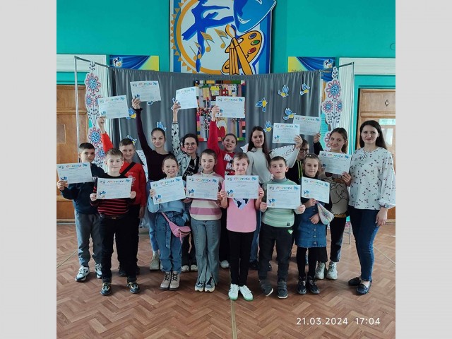 Шкільна олімпіада з початкового курсу історії мистецтв "Різнобарвний світ мистецтва"