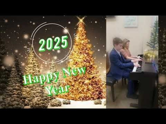 Різдвяно-новорічне привітання фортепіанного відділу