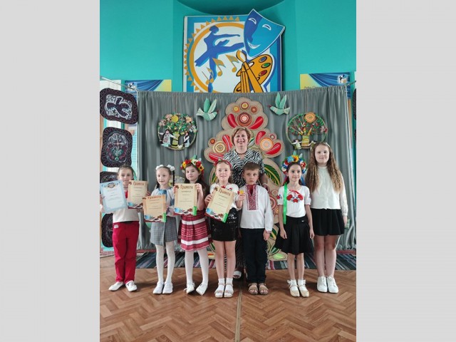 Свято першого академконцерту на вокально-хоровому відділі