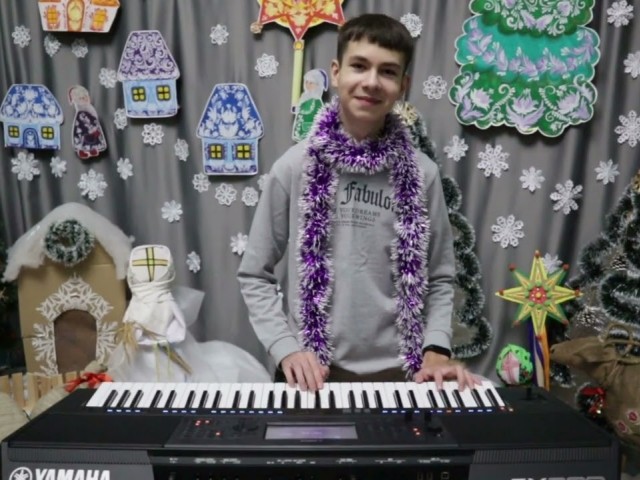 Різдвяно-новорічне привітання естрадного відділу