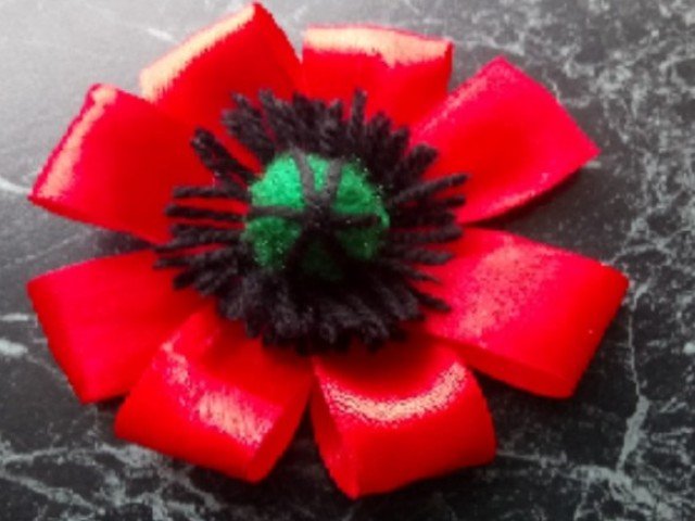 Тетяна Марченко майстер-клас "Мак - символ пам'яті"