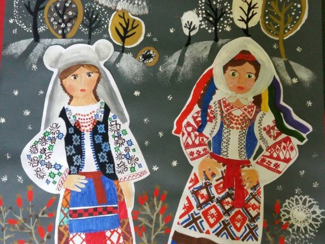 Відкриття  виставки  "Чарівні вишиванки"