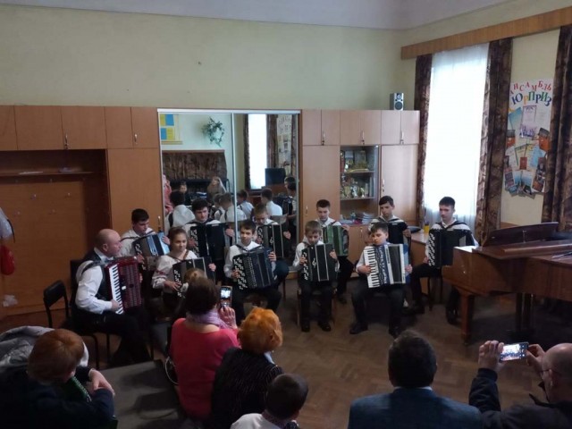 Звітні концерти оркестрового відділу та відділу народних інструментів (баян, акордеон) 2023