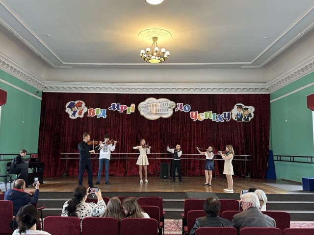 Звітний концерт оркестрового відділу