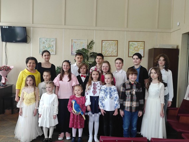 Концерт учнів класу викладача Літвінової В.І.