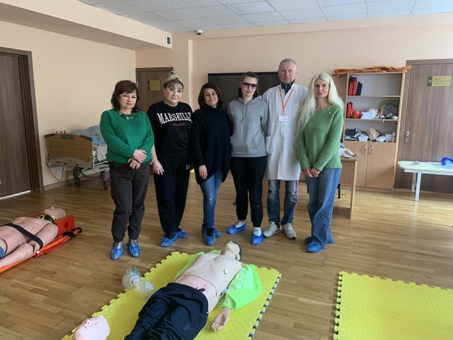 Продовження сертифікаційного тренінгу “Уроки, що рятують життя”