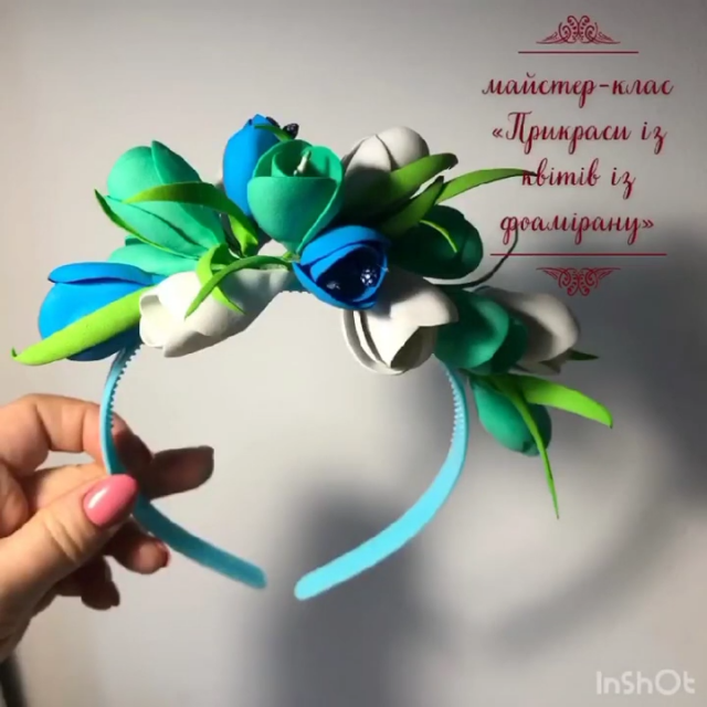 Майстер-клас по виготовленню українських віночків від викл. Хоменко К.С.