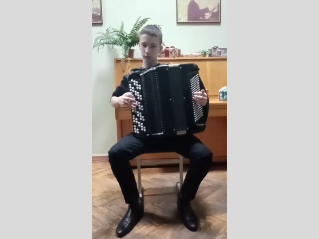 Сердюк Ярослав "Запорозький марш" Є. Адамцевича, викл. Журавльова М.П.