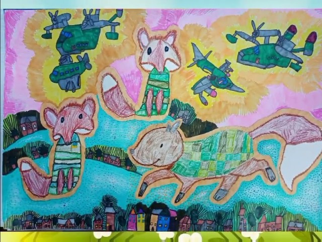 Виставка творчих робіт учнів до Міжнаро́дного дня сім'ї "Моя родина"